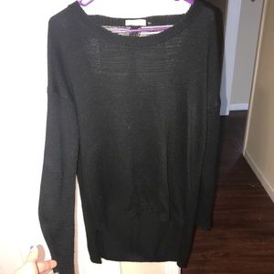 Long soft sweater